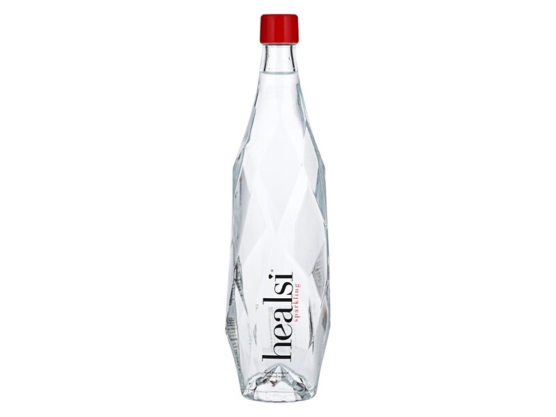 Healsi Natural Mineral Water Sparkling Glass 850ml