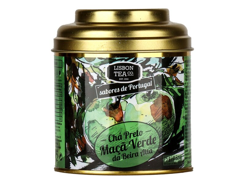 Lisbon tea Black tea Green Apple - Chá Preto Macá Verde 75g