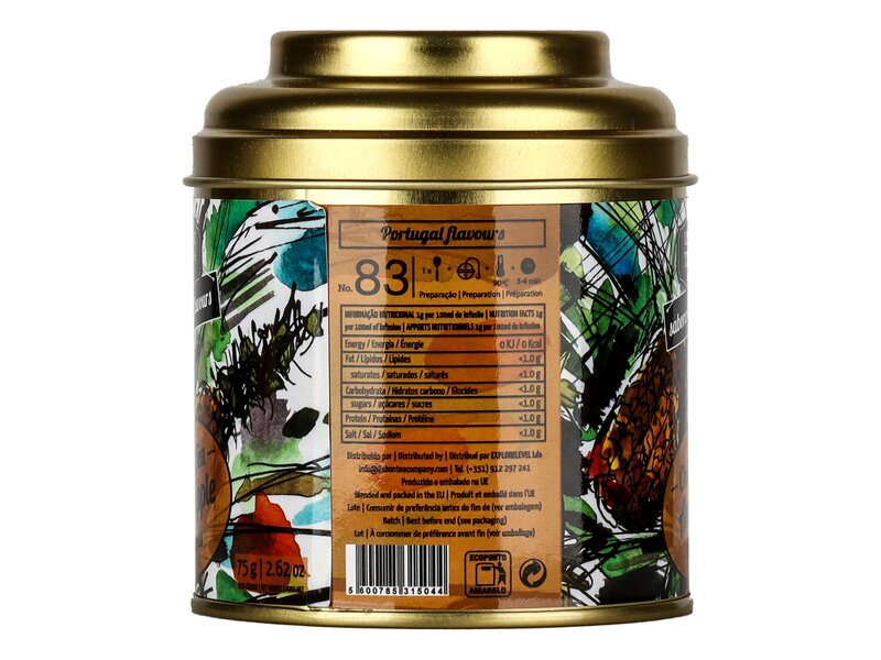 Lisbon tea Green tea Pineapple - Chá Verde Ananás 75g