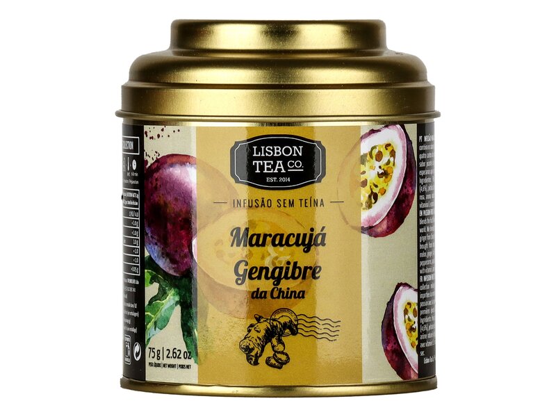 Lisbon tea Passion Fruit Ginger Chinese - Maracujá Gengibre 75g
