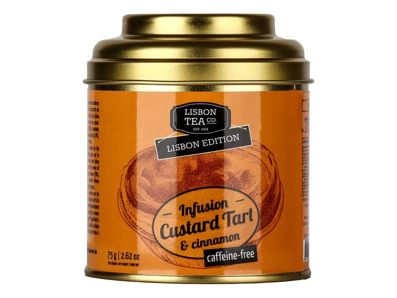 Lisbon tea Infusion Custard Tart & cinnamon - Pastel Nata & canela 75g