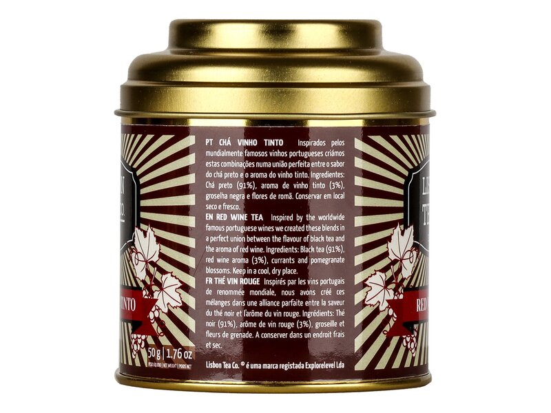 Lisbon tea Red Wine tea - Chá Vinho Tinto 50g