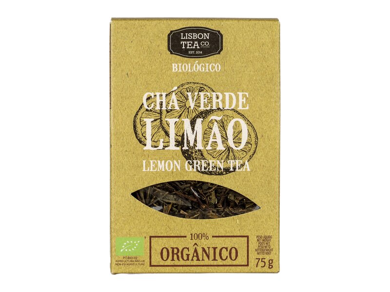 Lisbon Tea Chá Verde Limao Bio 75g