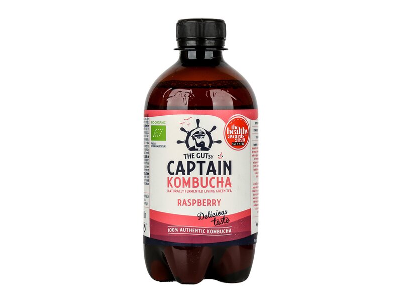 GUTsy Captain Kombucha Raspberry 400ml