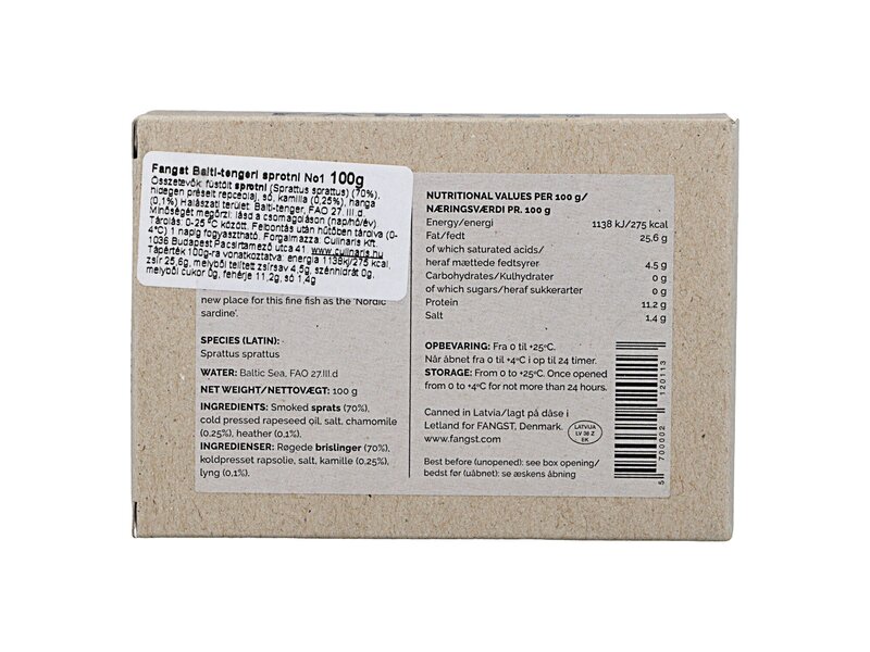 Fangst Baltic Sea Sprat No.1 100g