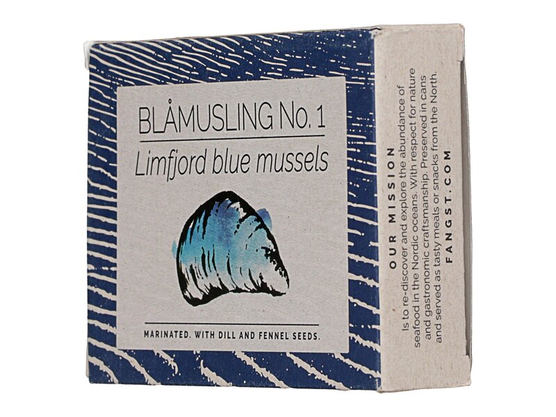 Fangst Limfjord blue mussels No.1 110g