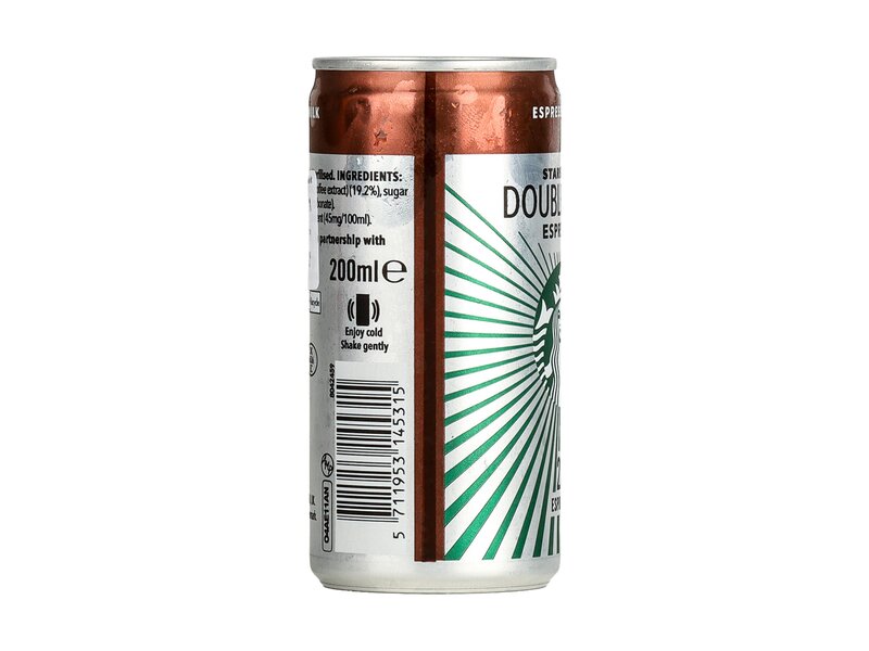 Starbucks Doubleshot Espresso Valódi kávét tartalmazó tejital 200ml