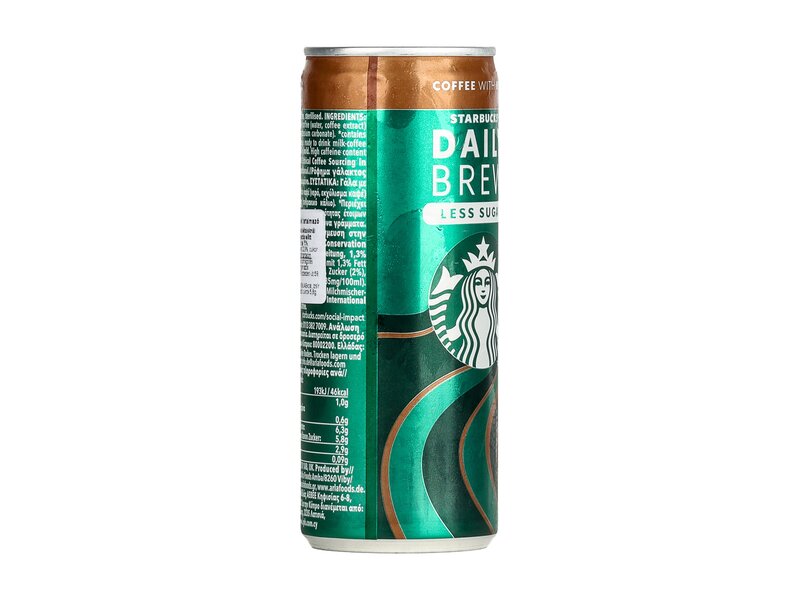 Starbucks Daily Brew Valódi kávét tartalmazó tejital 250ml