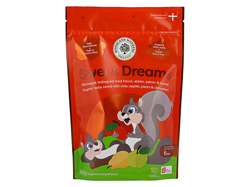 Woodland Wonders Organic baby cereal Sweet Dreams 150g