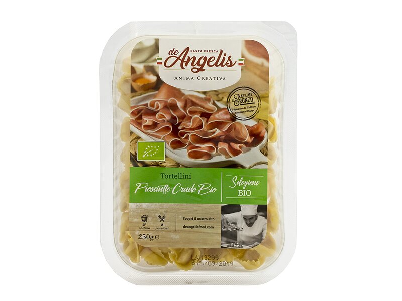 De Angelis* Bio Tortellini Prosciutto Crudo 250g