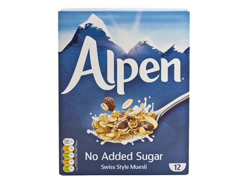 Alpen müzli cukor nélkül 550g