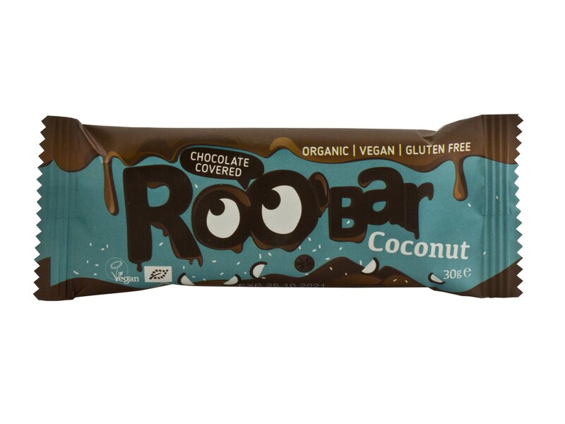 Roobar Organic Bar Coconut 30g