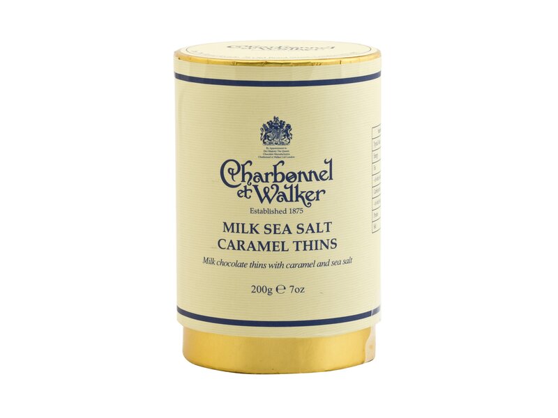Charbonnel et Walker Milk Sea Salt Caramel Thins 200g