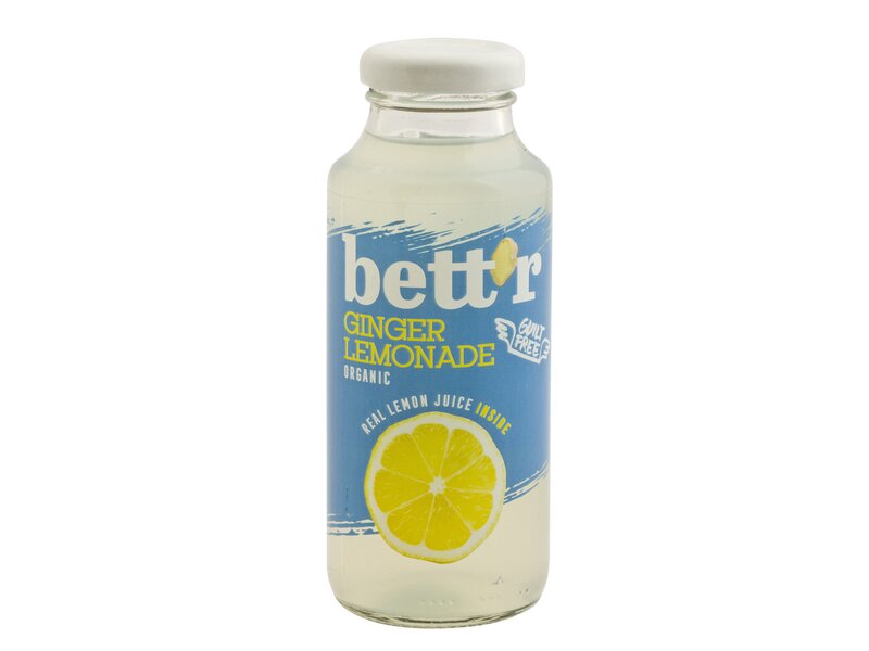 Bett'r Organic Lemonade Ginger 250ml