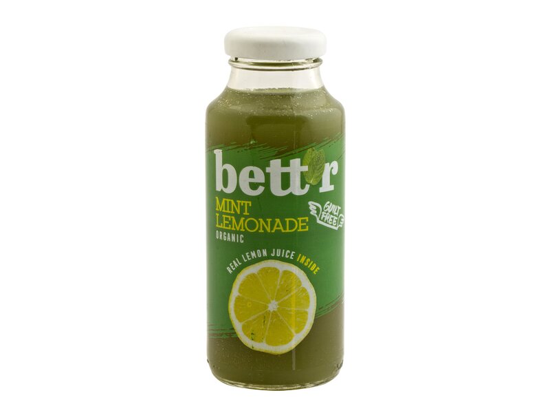 Bett'r Organic Lemonade Mint 250ml