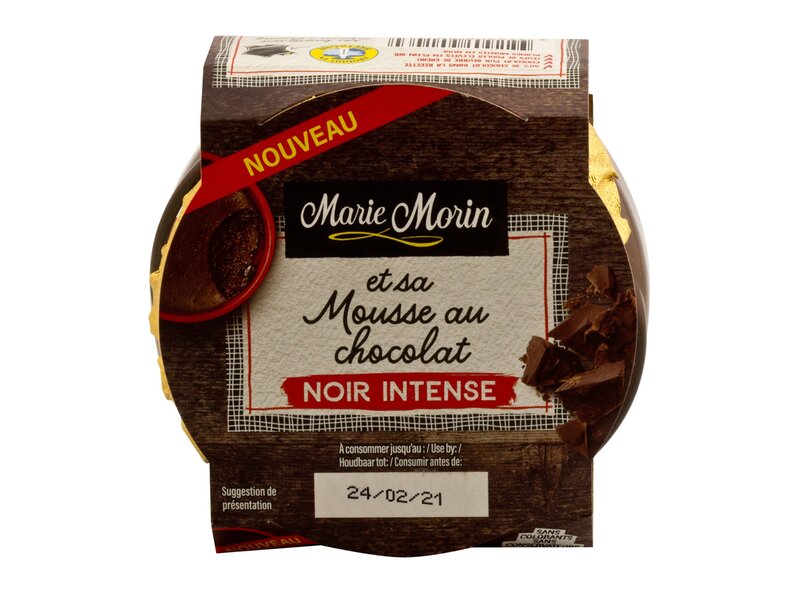 Marie Morin* Mousse au chocolate Noir Intense 100g