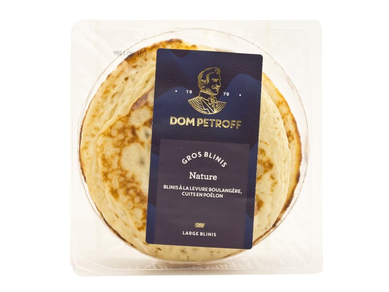 Dom Petroff* Gros Blinis Nature 200g