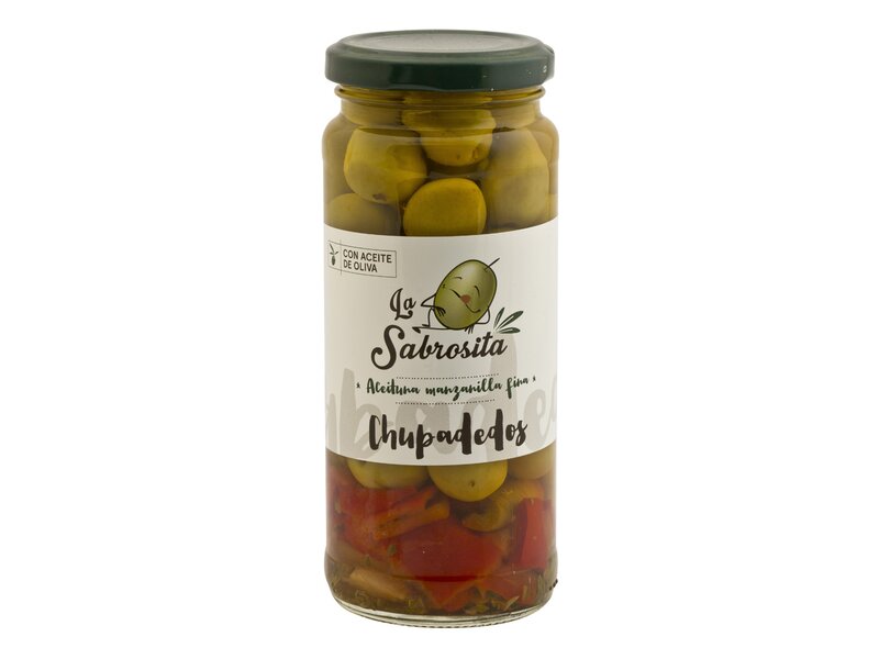 La Sabrosita Manzanilla Olive Chupadedos 195g