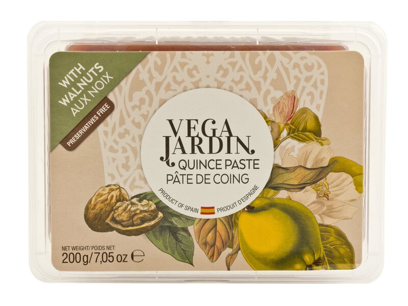Vegajardin Quince Paste with Walnuts 200g