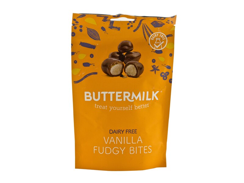 Buttermilk Dairy free Vanilla Fudgy Bites 100g