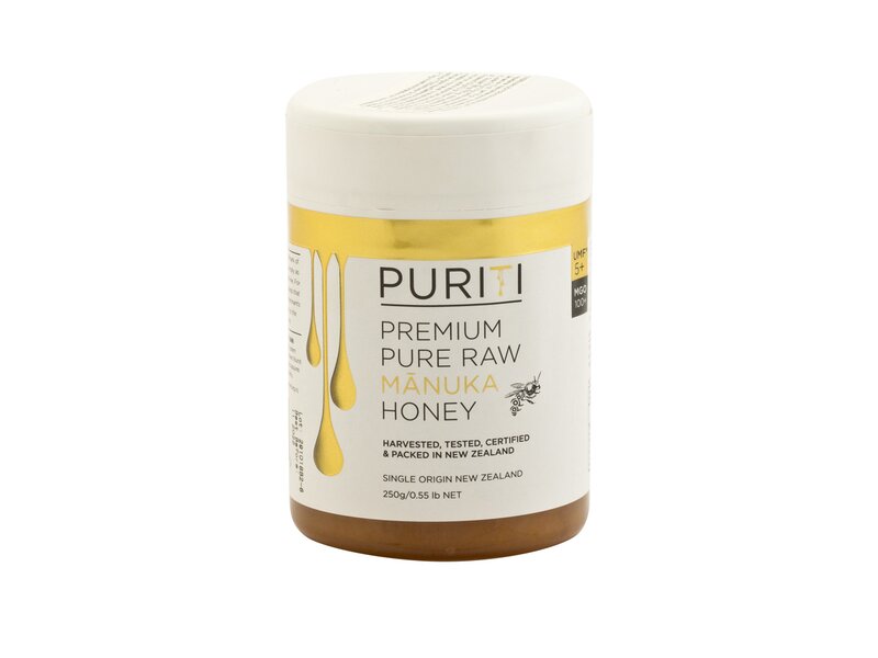 Puriti Raw Premium Manuka Honey UMF5+ 250g