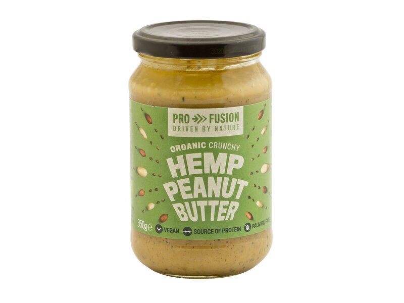 Profusion Organic Hemp Peanut Butter Crunchy 350g