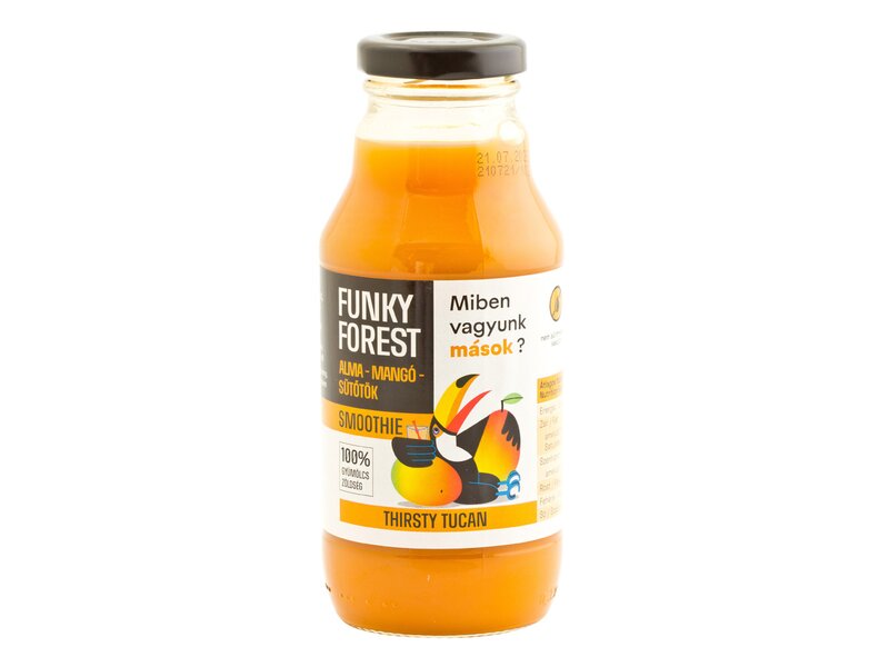 Funky Forest Thursty Tucan - alma mangó sütőtök smoothie 330ml
