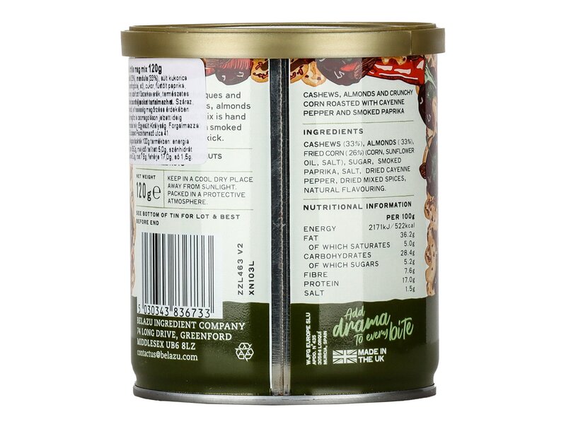 Belazu Füstölt chilis mag mix 120g