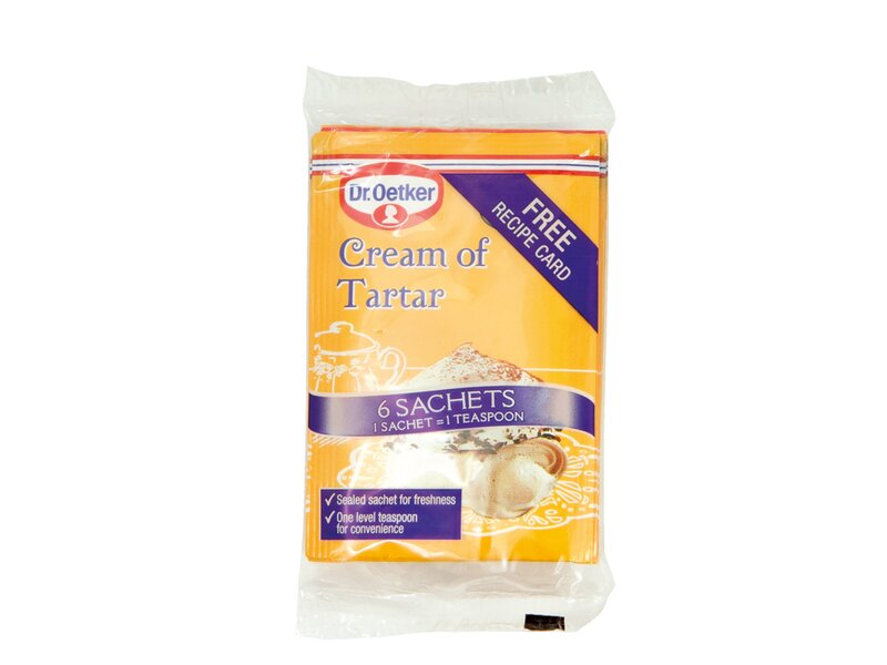Dr Oetker Cream of Tartar 6x5g