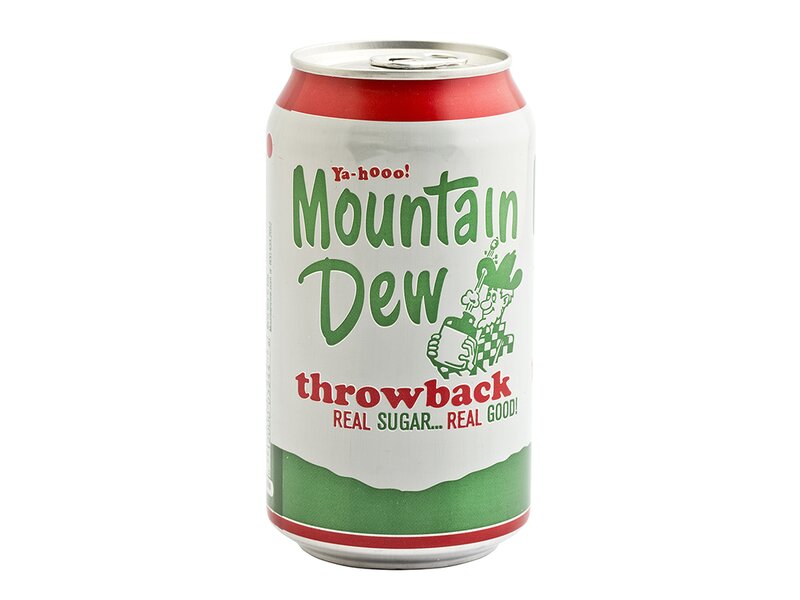 Mountain Dew Throwback RealSug USA 355ml