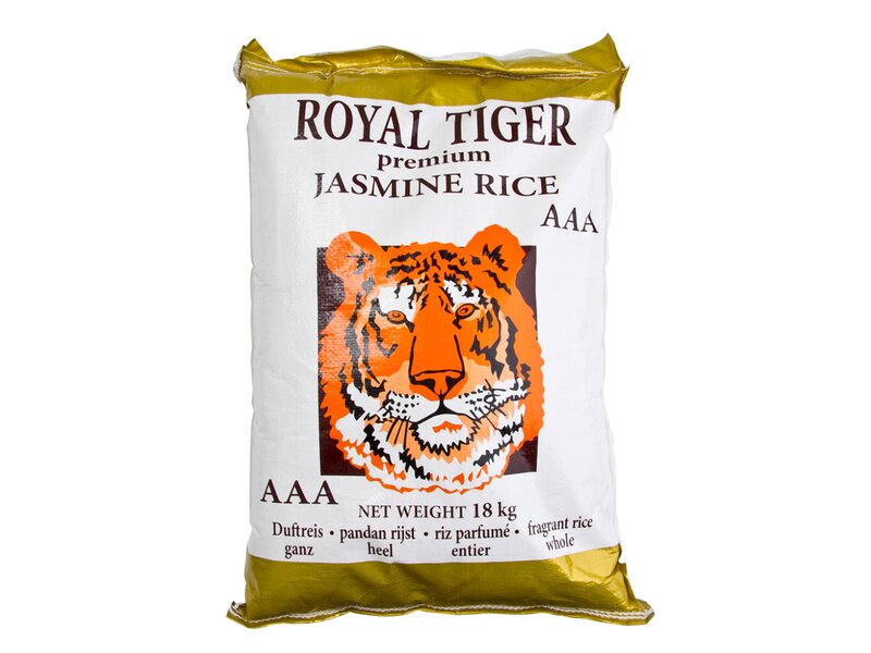 Royal Tiger Jasmine Rice 18kg