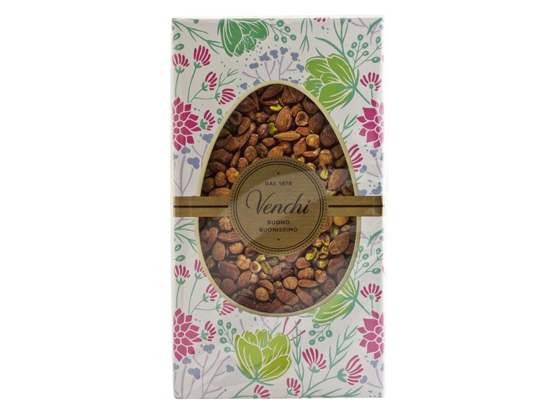 Venchi White chocolate with salted nuts egg 500g