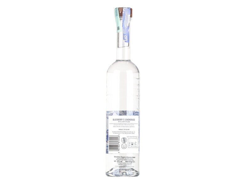 Belvedere Organic Infusion Blueberry and Lemon Vodka 0,7l