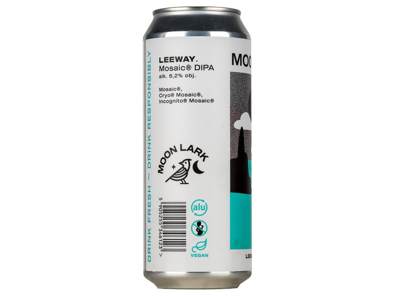 Moon Lark Leeway Single Hop Mosaic DIPA 18º CAN 0,5l
