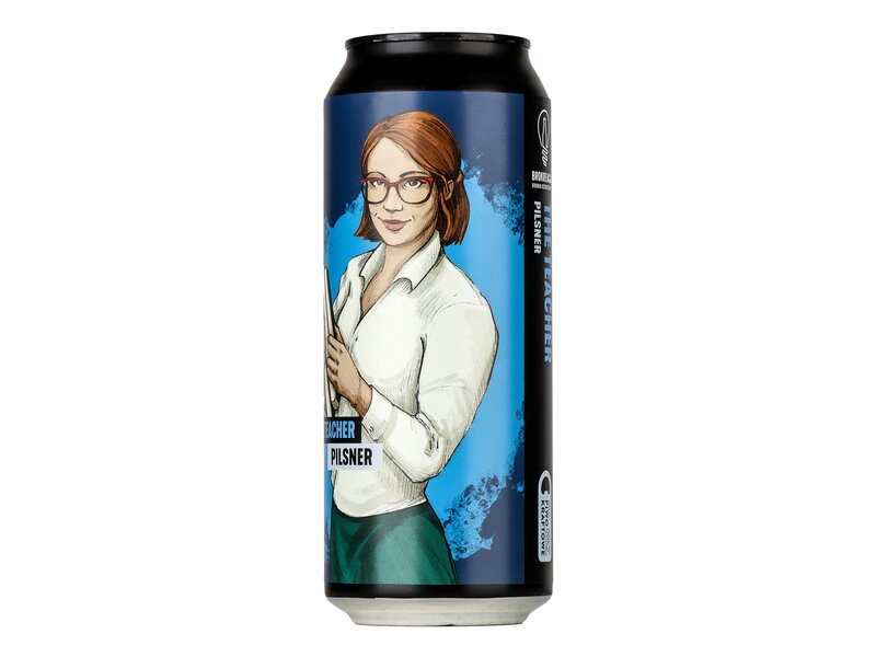 Brokreacja The Teacher Pils 0,5l CAN