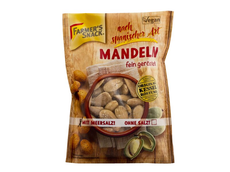 Farmer's Almonds Spanish-Style roasted and salted 100g