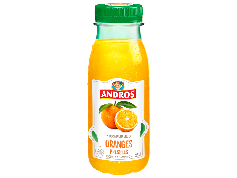 Andros* Pressées Oranges 250ml