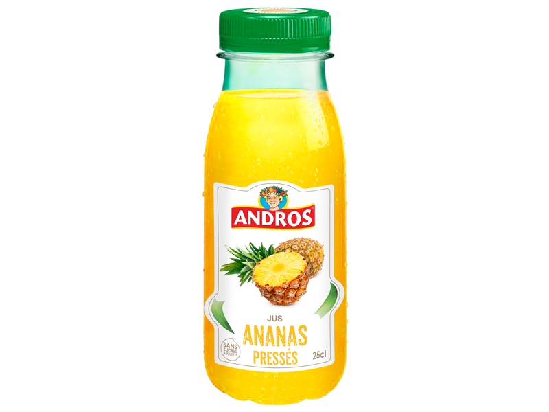 Andros* Pressées Ananas 250ml