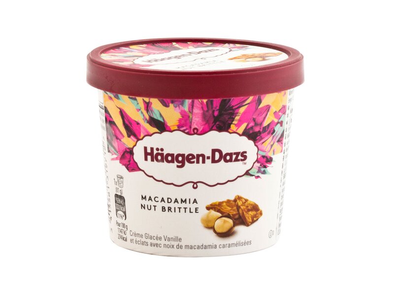 Haagen-D.** Macadamia nut brittle 95ml