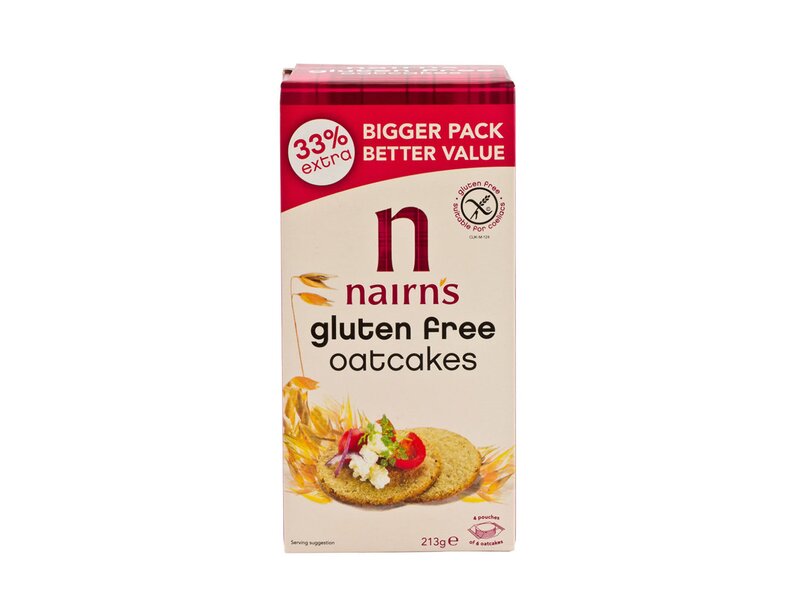 Nairn's gluten free oatcakes 213g