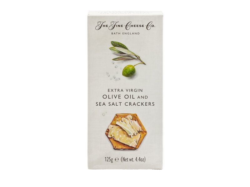 Fine Cheese Olive Oil Salt Crackers 125g