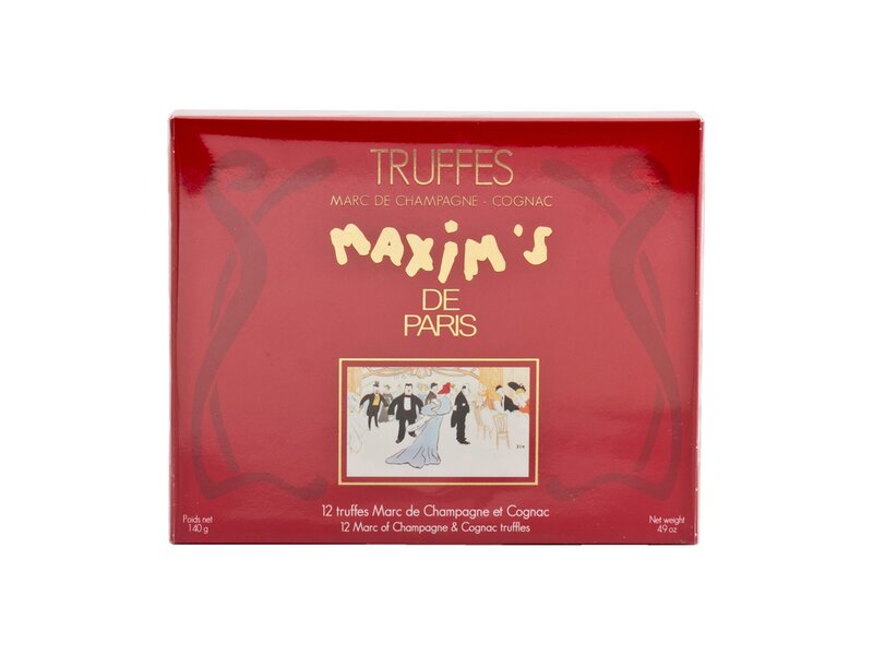 Maxim's 12 Truffles Champagne & Cognac 140g
