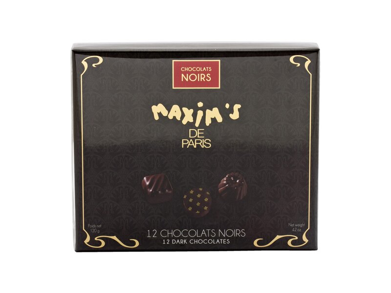 Maxim's 12 Dark Chocolates 120g