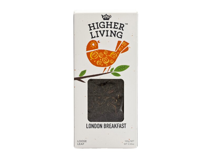 Higher Living Loose London Breakfast Tea 100g