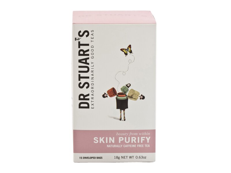 Dr Stuart's Caffeine Free Skin Purify Tea 15 filter 18g