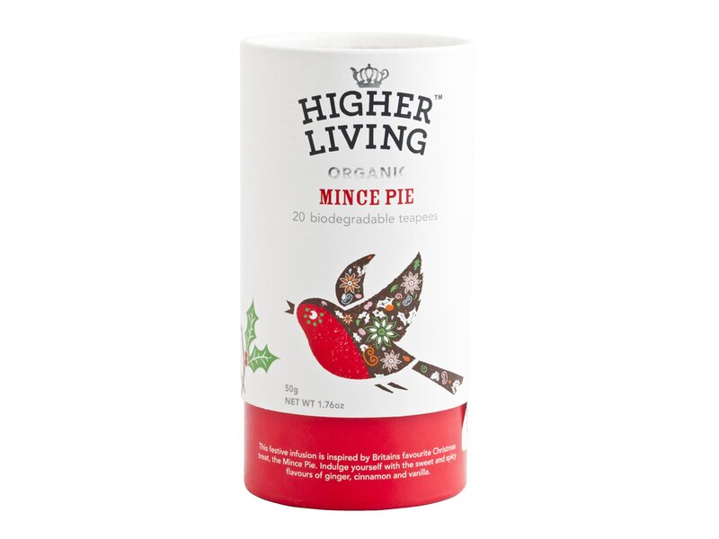Higher Living Organic Mince pie 20 filter 50g