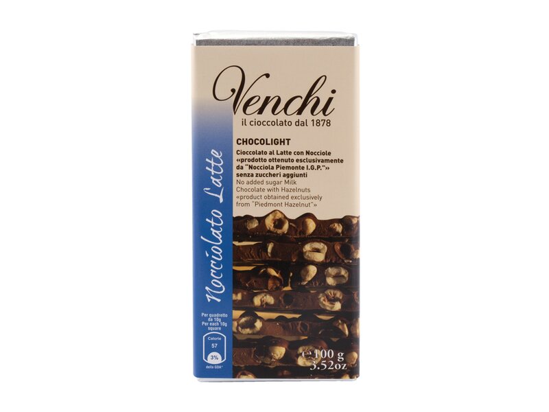 Venchi Chocolight Nocciolato Latte 100g