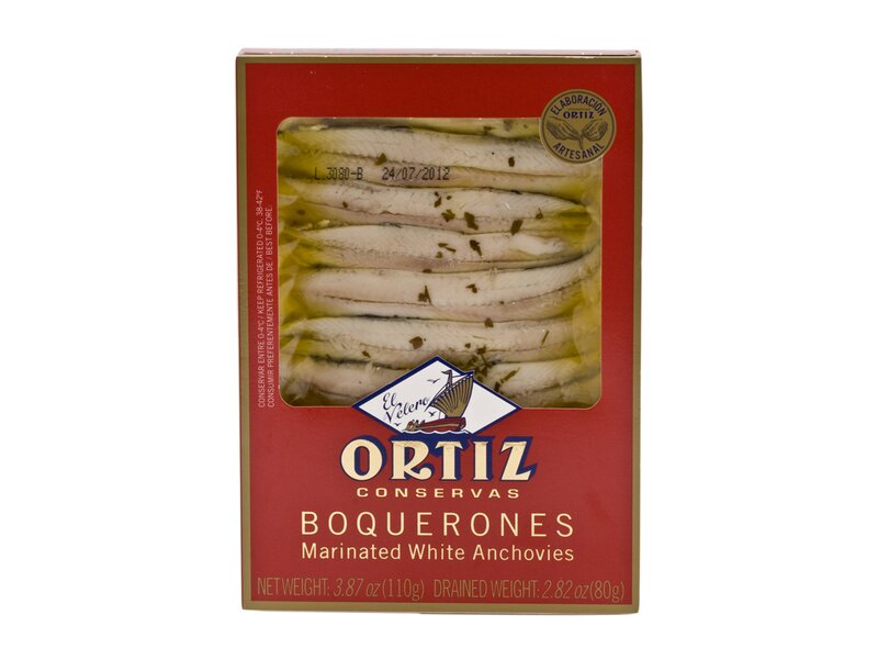Ortiz* Boquerones fehér szardella 110g