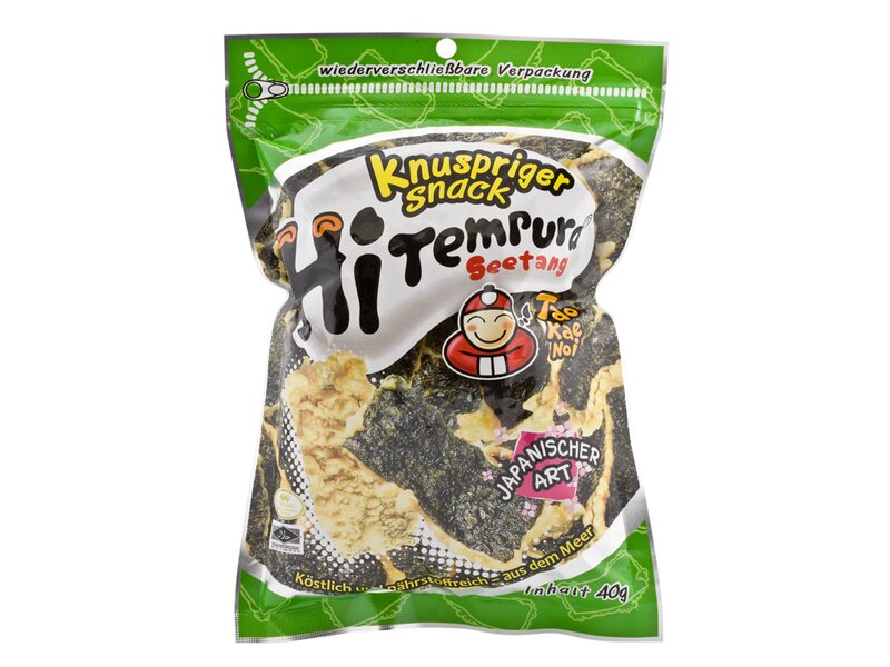 Tao Kae Noi HiTempura seaweed snack 40g