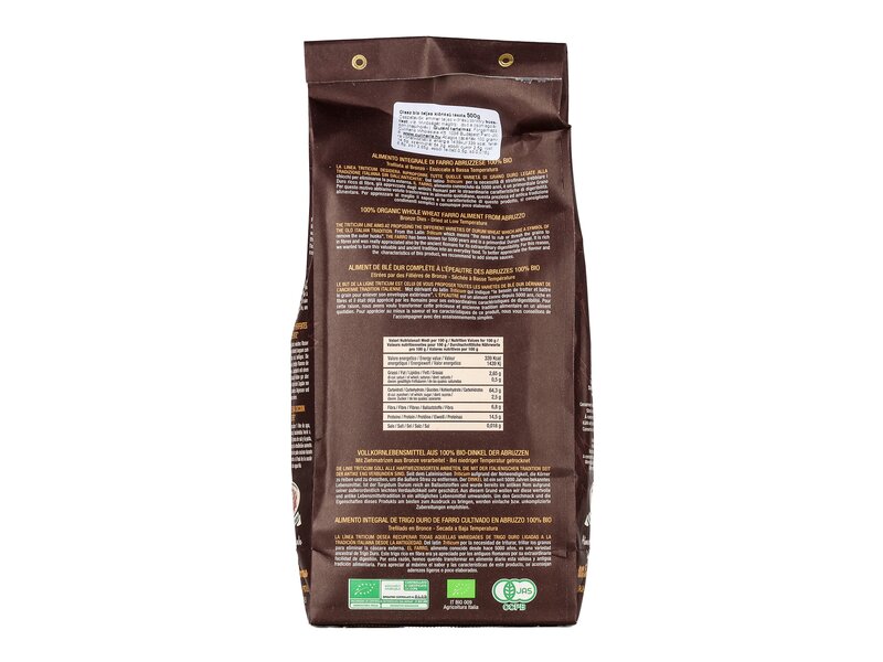 Rustichella Penne Rigate Farro Bio 500g